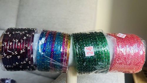 Glass bangles size indian - size, 2.6