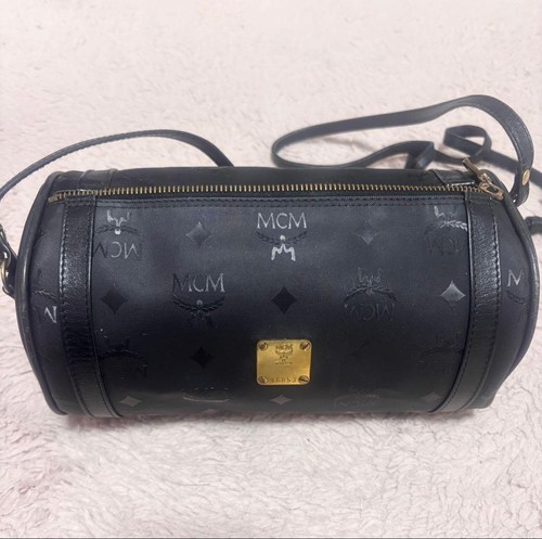 Mcm shoulder bag black - bag, tube