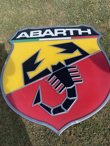 Abarth wall sign plaque - plaque,