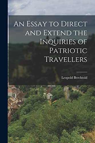 Berchtold essay to - to, direct