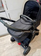 Mothercare Baby's Black 2-in-1 Pushchair Stroller Travel System