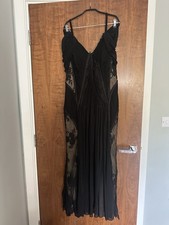 Black Maxi Evening Dress Size