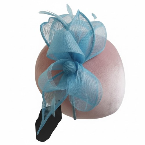 Women sinamay curls bow - curls,
