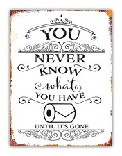 Funny Toilet Roll Metal Sign