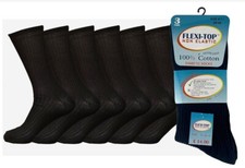 6 Pairs Mens Non Elastic