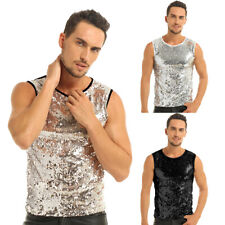 Mens Shiny Sparkly Sequins