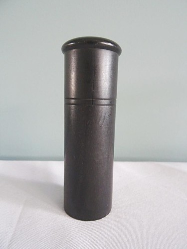Antique ebony hair pin - antique,