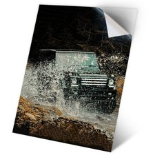 1 x Vinyl Sticker A2 - 4x4 Car