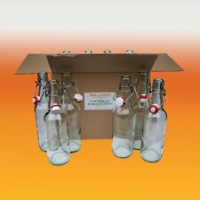Clear Swing Top 500ml Bottles