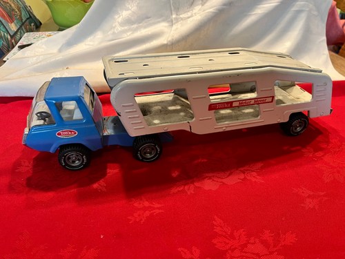 Vintage tinplate tonka motor - tinplate,