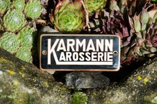 VINTAGE ENAMEL AUTOMOBILE CAR