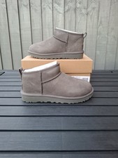 Authentic UGG Classic Ultra Mini Boots Women's Size 4 (UK) RRP £145 BNIB