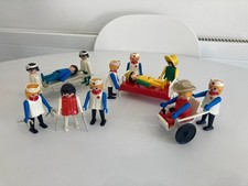 Vintage Geobra Playmobil hospital set from 1974