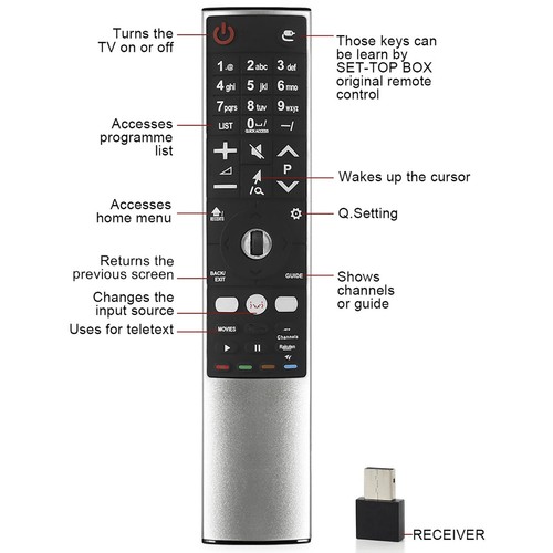 For oled remote control - tv,