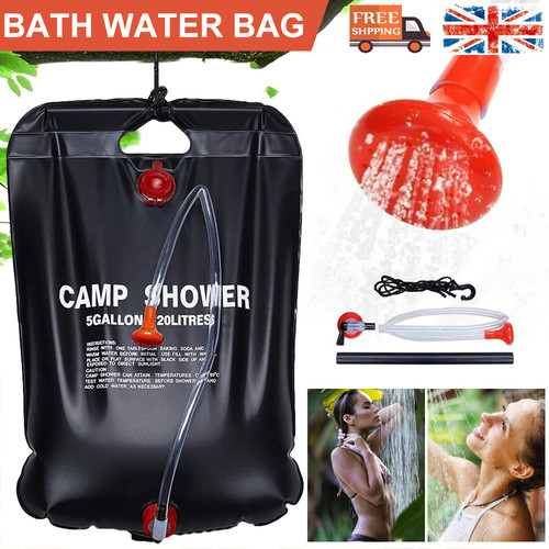 20l solar shower bag portable - bag,