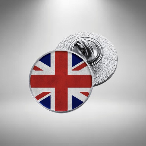 Union jack pin badge - jack,