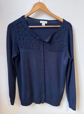 Monsoon navy cardigan with