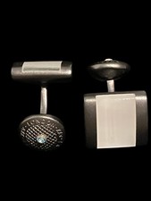 Tateossian Gunmetal & White