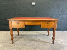 French Antique Cherry Wood Writing Desk