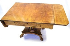 Biedermeier folding table - ,