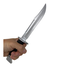 Fake buck knife handheld movie - fake,