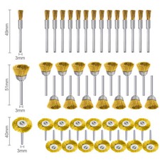 45 x Brass Coated Polishing