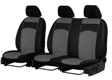 TAILORED FRONT SEAT COVERS For FORD TRANSIT Mk7 2008 - 2013 ARTIFICIAL LEATHER