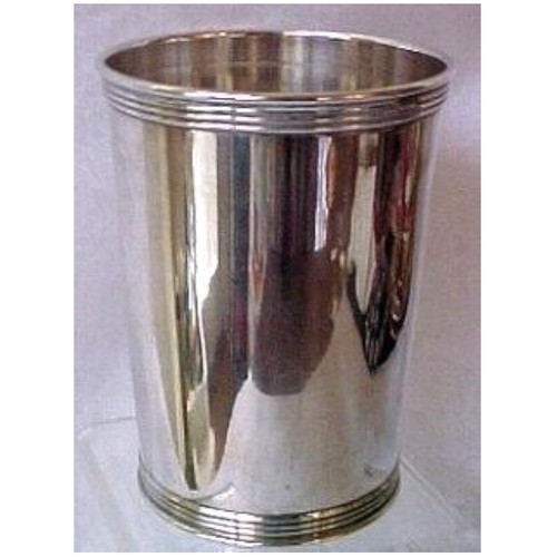 Elegant beaded silver julep - beaded,