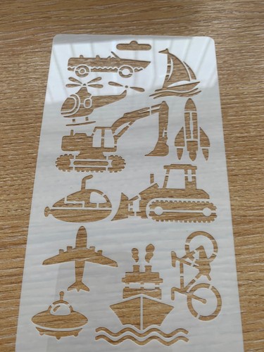 Off stencils for card - stencils,