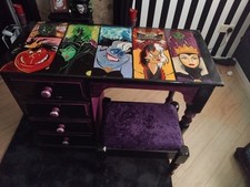 Disney Villans Dressing Table and Stool