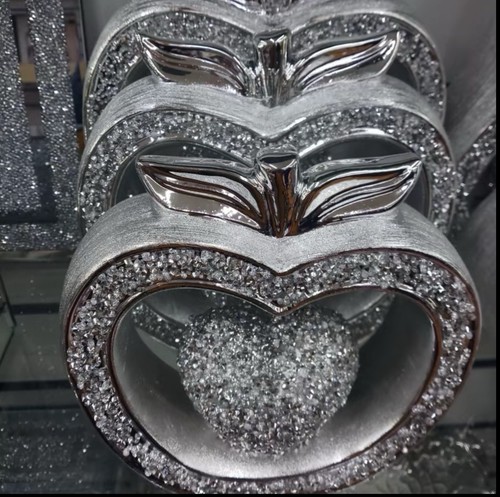 Sparkly love apple set - set, of
