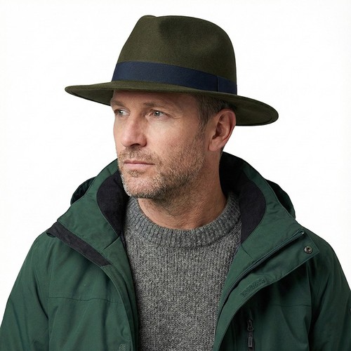 Unisex 100 wool fedora - unisex,