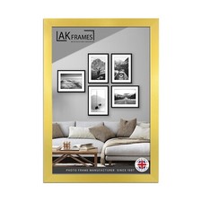 Thin Gold Picture Frame A2 A3