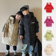 Kids Boys Girls Thick Hooded