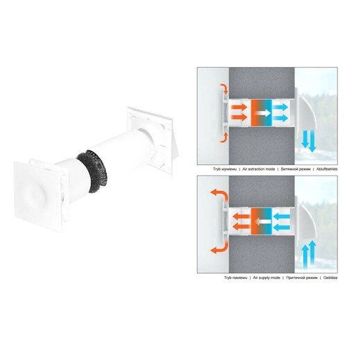 Heat recovery kit single - heat,