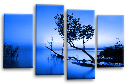 Seascape sunset wall - wall, art