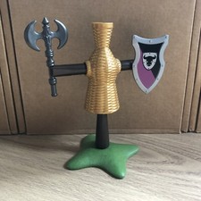 Playmobil Weapons Training Dummy Axe & Knights Shields, History Castle Spares 00