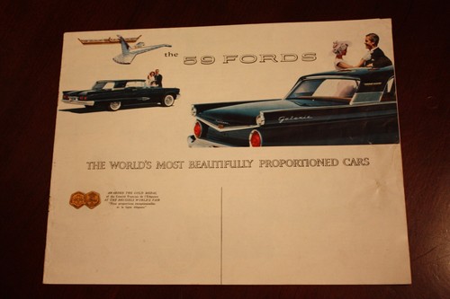 Vintage 1959 ford automobile - vintage,