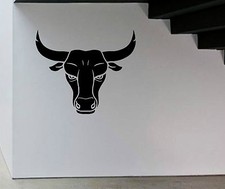 Spanish Bull Head Vinyl wall