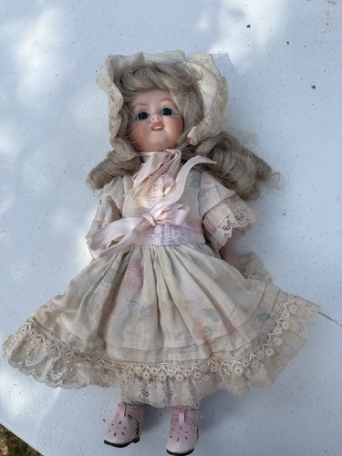 Porcelain doll - porcelain,