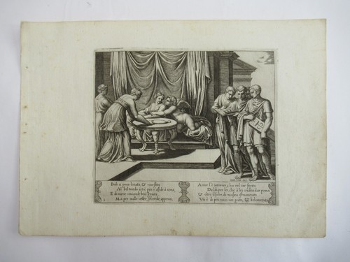 Old master print - master,