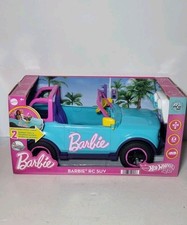Hot Wheels Barbie RC Suv &