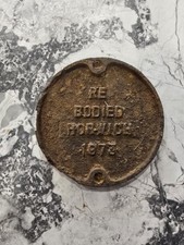 BR Wagon Repair Plate RE