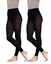 2 Pack Footless Dance Ballet