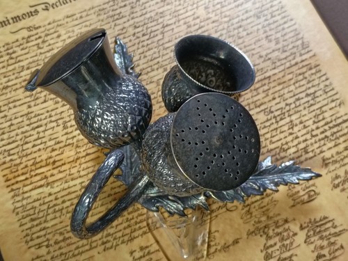 Antique silver plated scottish - antique,