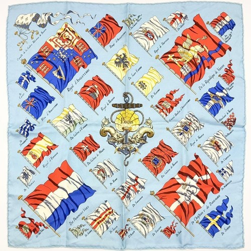 Hermes carre silk scarf - hermes,
