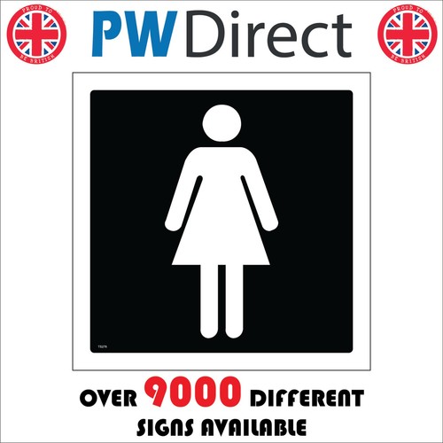 Sign female toilet facilities - female,