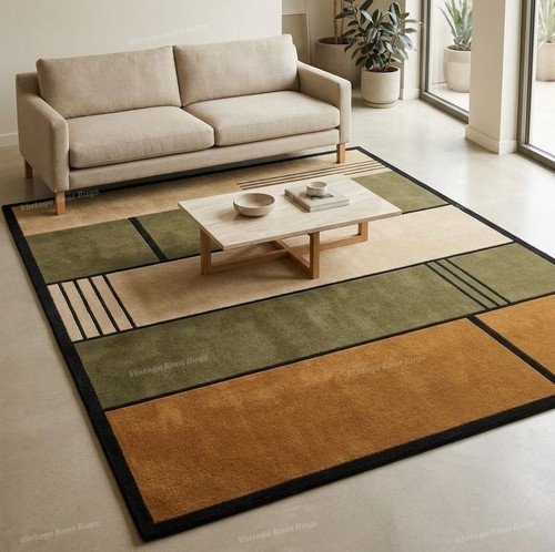 Large abstract wool - large,