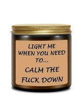 Funny Joke Offensive sandalwood Candle Gift for Friend Birthday Her Him