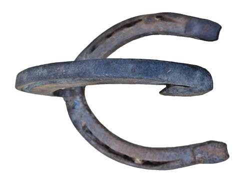 Heavy duty rusty - heavy, horseshoe